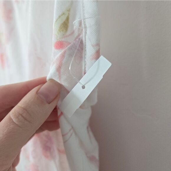 Splendid Pajamas Cross Back Floral Tank Top - Picture 5 of 5